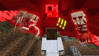 Surviving a Blood Moon in Minecraft [upl. by Almira]