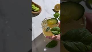 Cucumber🥒basil whiskey🥃smash cocktail🍹 cockatiel cocktail cocktails [upl. by Grosberg]