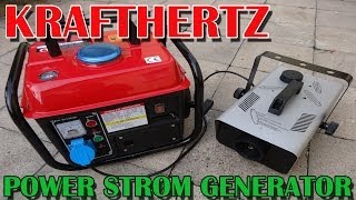 quotKRAFTHERRZ STROMGENERATOR 2PS 850 WATT FÜR 99 EUROquot Was leiste das Gerät [upl. by Barcus557]