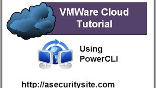 VMware vSphere Using the PowerCLI [upl. by Maharva]