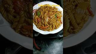 Pasta Recipe 😄Pasta kaise banaye 🤔shortssaufikitchen [upl. by Eelrac520]