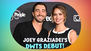 Joey Graziadeis Emotional DWTS Debut A Sweet Message to Fiancée Kelsey Anderson [upl. by Allene]