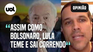 Felipe Moura Brasil Lula teme e usa demagogia para não admitir realidade sobre debates [upl. by Aylward]