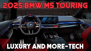 2025 BMW M5 Touring Interior Review [upl. by Boarer]