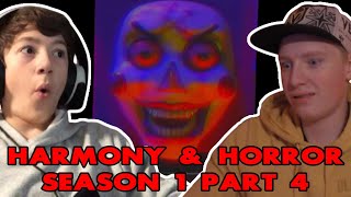 HARMONY AND HORROR SEASON 1 REACTION  Part 4 [upl. by Croix697]