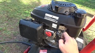 Honda GCV160 Hunting Idle Surging Fix [upl. by Lasky288]