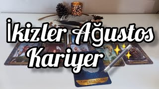 İkizler Burcu Ağustos Kariyer 🪄 [upl. by O'Donnell544]