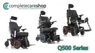 Q500 Sedeo Pro Power Wheelchair Series  Independently Travel With Confidence [upl. by Ariad]