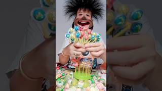 Candy Crush was eating funny candy eatingshow videoshort sugarcandy [upl. by Fernyak]