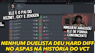 GRINGO FICA CHOCADO AO DESCOBRIR QUE NENHUM DUELISTA DEU HARD DIFF NO ASPAS NA HISTÓRIA DO VCT [upl. by Gyasi]