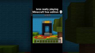 Minecraft free edition minecraft [upl. by Ivan302]