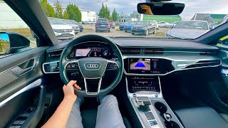 Audi A6 Allroad Test Drive POV [upl. by Drawoh316]