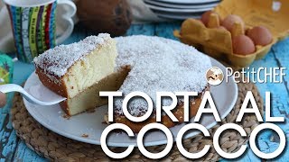 Torta al cocco  Ricetta brasiliana Tutorial video PetitChefit [upl. by Ace]