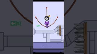 Saviing cat from the bomb games cat catnap funny animation [upl. by Summons]