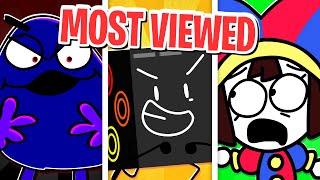 MOST VIEWED FUSIONANIMATIONS VIDEOS OF 2023 TDOS The Amazing Digital Circus and More [upl. by Richia490]