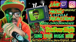 ThatDorkyReviewShow Playing Your Music  Independent artist music review show  LiveMusicReactions [upl. by Aynnek]