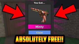 YOU CAN GET A FREE GODLY MINTY BY DOING THIS ROBLOX MM2 [upl. by Edecrem]