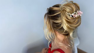 Penteado para CASAMENTO  WEDDING hairstyle [upl. by Leitnahs]