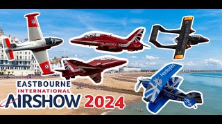 Day 1 Eastbourne Airborne Airshow 2024 GOING TO EASTBOURNE [upl. by Lashoh]