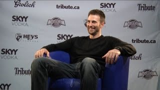 Chris Evans  The Iceman Interview with Tribute at TIFF 2012 [upl. by Marcela]