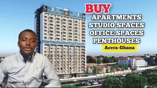 BUY OFFICES APARTMENTS STUDIO AND PENTHOUSES IN ACCRAGHANA CANTONMENTS☎️ 233545986575 [upl. by Puett]