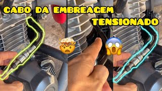 ⚠️DICA⚠️Parar de TENSIONAR o CABO da EMBREAGEM [upl. by Henni743]