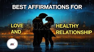 Best Affirmations For Love And Healthy Relationship In Hindi  Positive Morning Affirmations [upl. by Einon676]