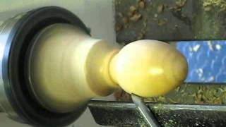 Woodturning  Another Egg [upl. by Rachele]