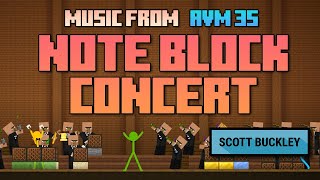 Music from Note Block Concert  Animation Vs Minecraft Ep 35  Scott Buckley [upl. by Arraet35]