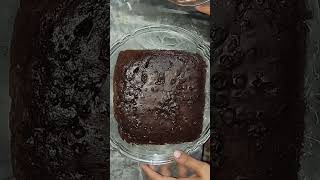 Garnishing chocolate cake with dairy cream chocolatecake condense milk and dark chocolate [upl. by Malena]