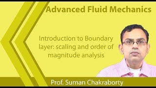 Lecture 34  Introduction to Boundary layer scaling and order of magnitude analysis [upl. by Enyrb]