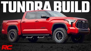 Lifted 2022 Toyota Tundra 4x4 TRD Build [upl. by Naanac116]