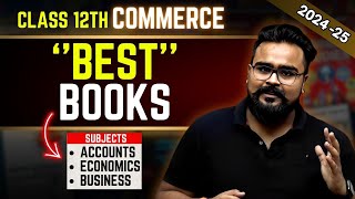 BEST BOOKS for CLASS 12 COMMERCE  202425 GAURAV JAIN [upl. by Kei]