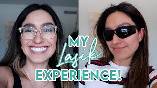 My Lasik Experience Before During and After Laser Eye Surgery [upl. by Aihseya800]