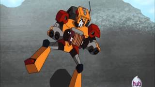 Transformers Animated WreckGar Dancewmv [upl. by Elleynad741]