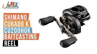 Shimano Curado K CU200HGK Baitcasting Reel  JampH Tackle [upl. by Au706]