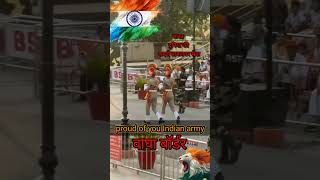 वाघा बॉर्डर  Wagah border parade indiavspakistan shortsfeed shorts viralshorts Indianarmy tiger [upl. by Alston]