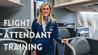 Flight Attendant Training What to expect amp how to pack  Flight Attendant Life [upl. by Enella96]