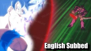 Super Dragon Ball Heroes Episode 53 English Subbed Goku Ultra Instinct Vs Majin Ozotto [upl. by Angid654]