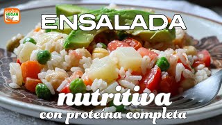 Con esta ensalada no necesitas comer carne Ensalada nutritiva [upl. by Okubo929]