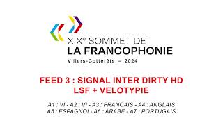 Sommet de la Francophonie  04102024 [upl. by Nyrtak712]