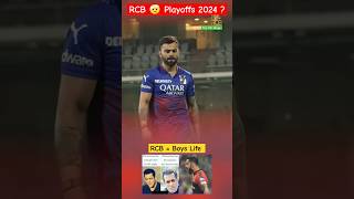 How can RCB qualify for playoffs 2024 IPL RCB playoffs chance ipl 2024 IPL Qualification senairo [upl. by Anead]