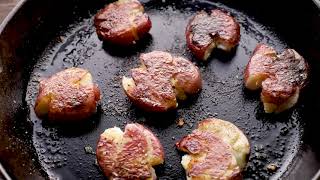 Crispy Herby Smashed Potatoes [upl. by Baum]