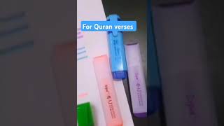 My Highlighter collectionstationery highlighter highlightlienquan quran minivlog viralvideo [upl. by Logan590]