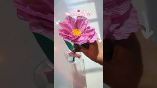 🌺😯 Blooming flower diy tutorial 🌺✨ paperengineering diy crafts [upl. by Eciral]