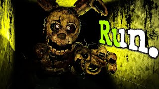 Fnaf 3 WAS NOT Made For Free Roam Its Just Torture [upl. by Nwahsyd842]