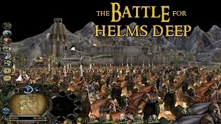 BFME2 Edain Mod  The Battle for Helms Deep [upl. by Allrud]