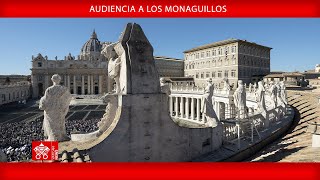 Audiencia a los Monaguillos 30 de julio de 2024 Papa Francisco [upl. by Feil]