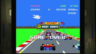 Namco Museum 64 Pole Position Nintendo 64 N64 Emulated [upl. by Inalak]