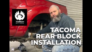 TORCH Off Road Tapered Rear Blocks and UBolt Installation Guide [upl. by Neehar453]